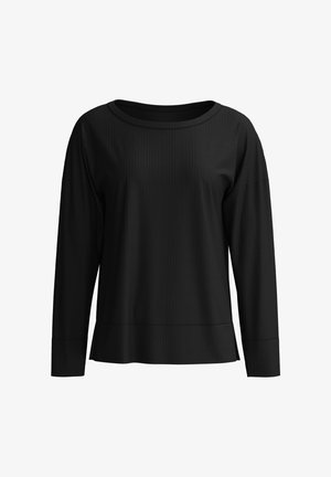 Calida, FEMININE LOUNGE LANGARM-SHIRT - Pyjama top - schwarz