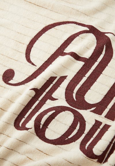 Carne Bollente FRENCH KISS TOWEL - Serviette de plage - beige / yellow