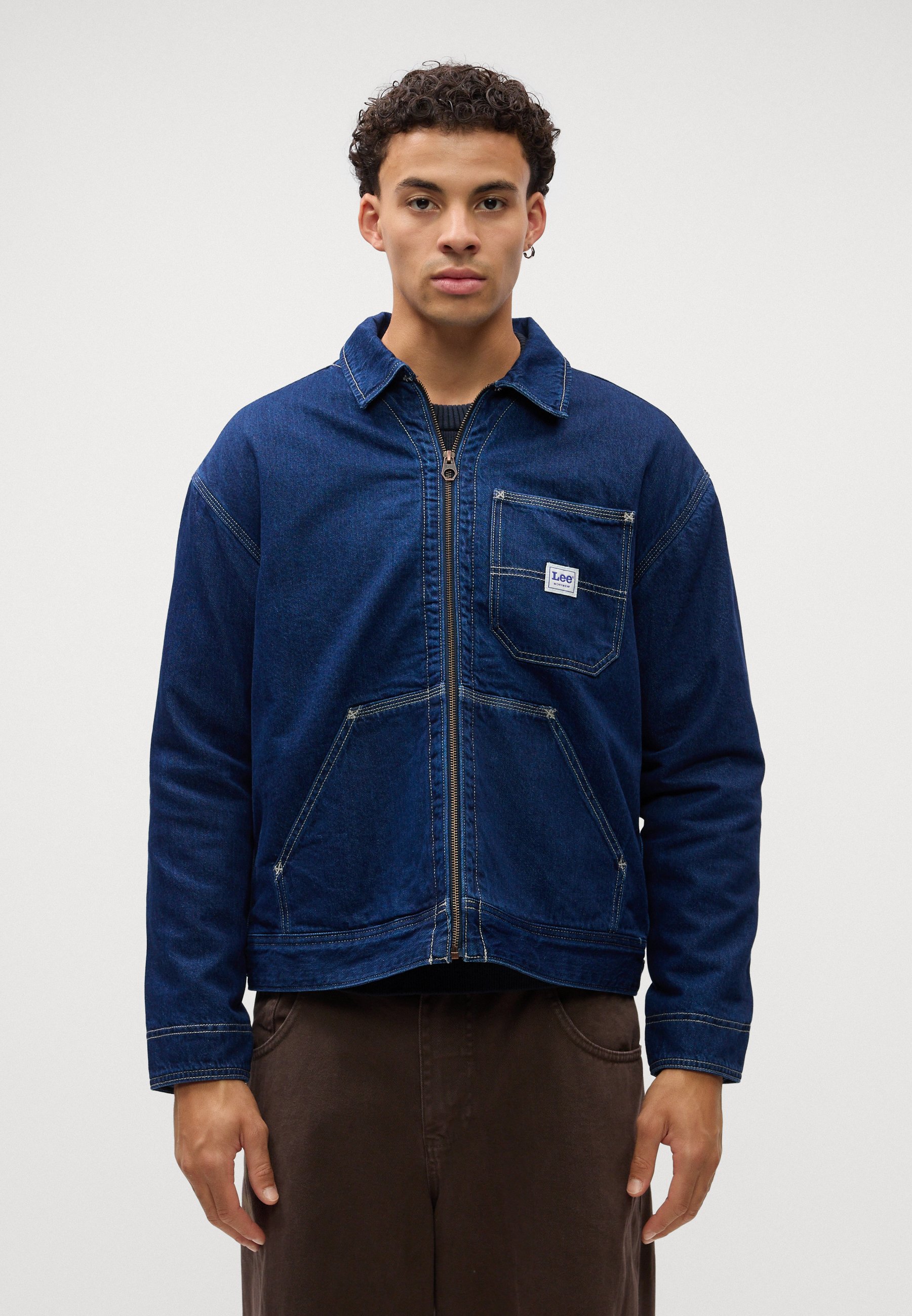 Lee JACKET - Denim jacket - save it/blue denim - Zalando.ie