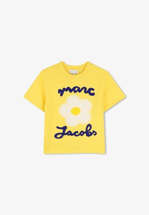 MARC JACOBS KIDS, SHORT SLEEVES TEE-SHIRT - Camiseta estampada - yellow