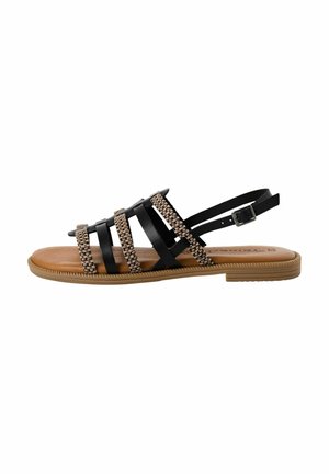 Sandals - black comb