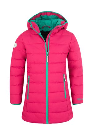 TROLLKIDS, GIRLS STAVANGER COAT - Wintermantel - pink/peacock green
