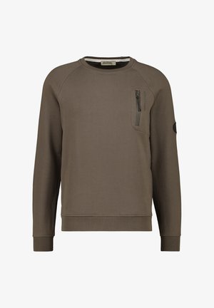 alife & kickin FABIO - RUNDHALS - Felpa - stone