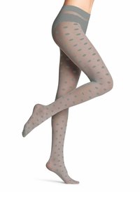 FALKE SNOW DOT 25 DENIER SHEER - Collant - shark