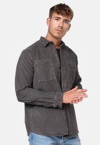 INDICODE JEANS THYGE - Overhemd - raven