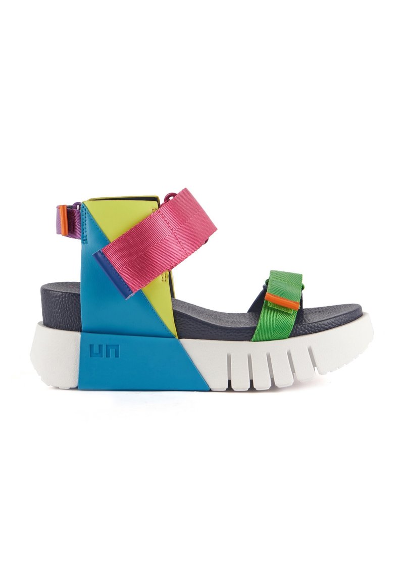 United Nude DELTA RUN - Wedge sandals - rainbow/multi-coloured 
