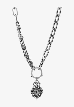 Police Necklace - silber