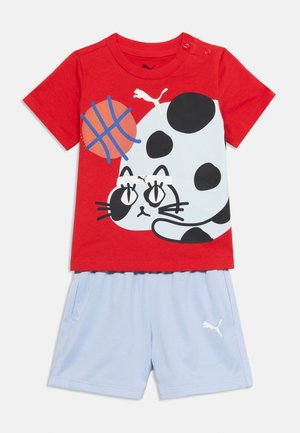 MINICATS SPORTY CATS UNISEX SET - Σορτς - for all time red