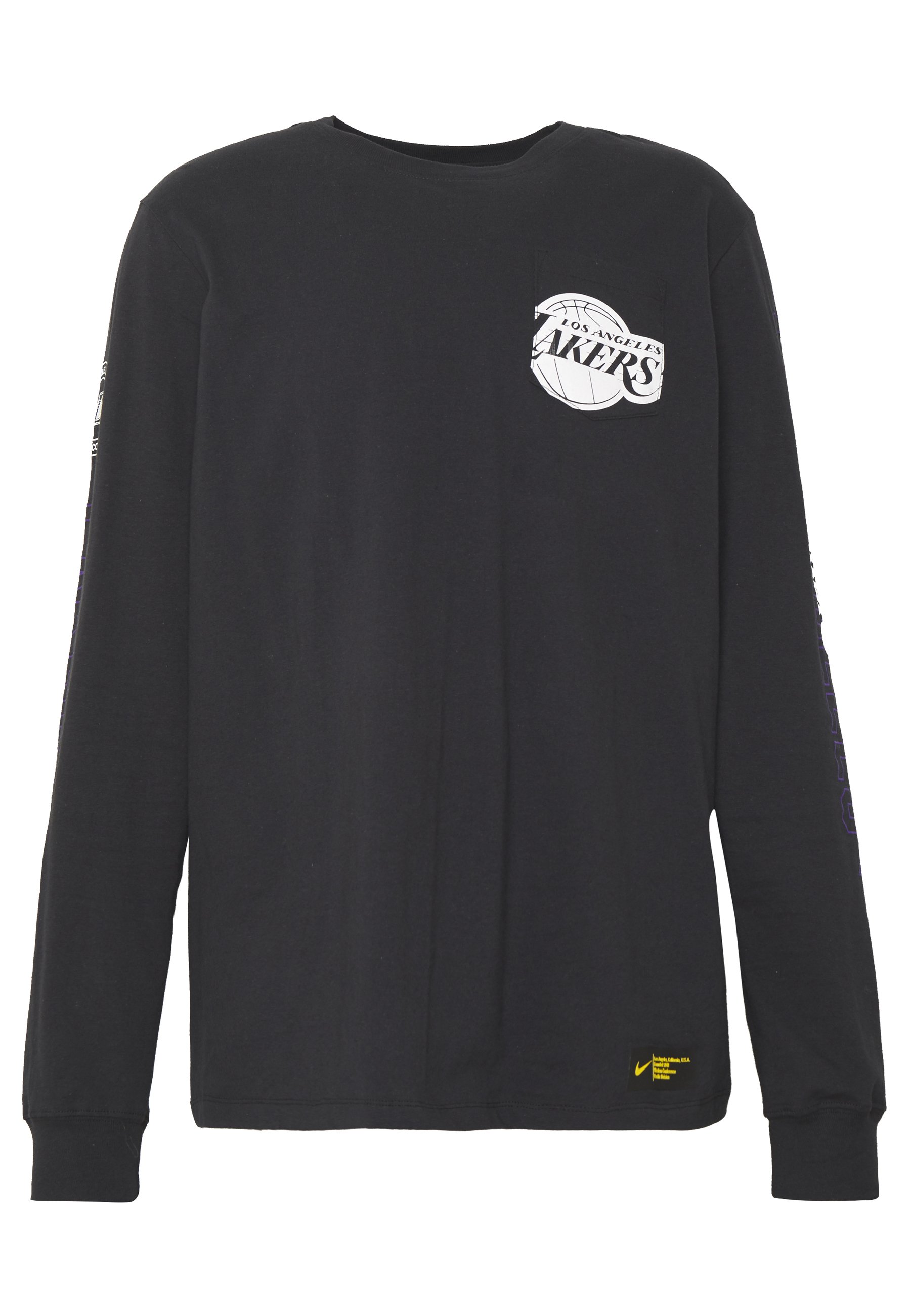 lakers white long sleeve