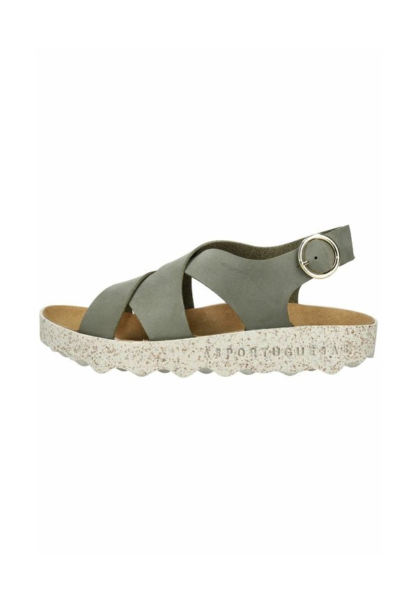 Riemensandalette - khaki