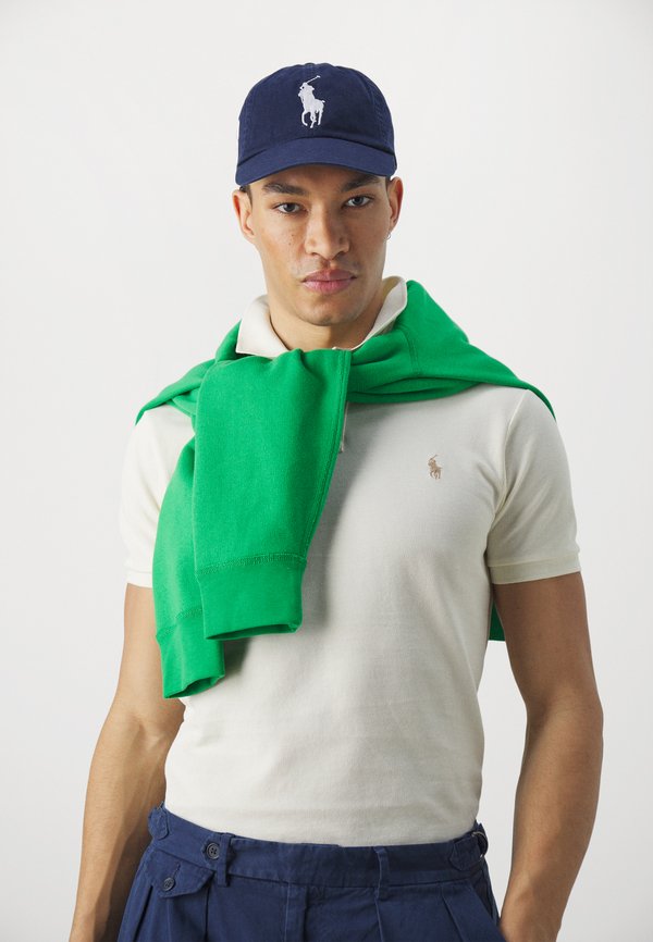 SLIM FIT MESH POLO SHIRT - Polo shirt - parchment cream2
