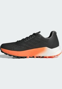Adidas Terrex AGRAVIC FLOW 2.0 - Scarpe da trail running - core black   grey four   amber tint