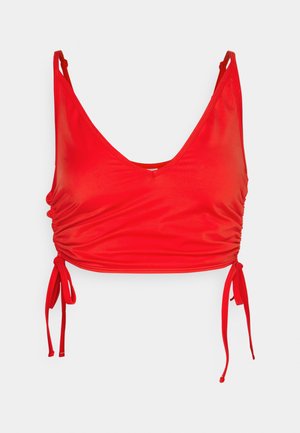 We Are We Wear DANA PLUNGE - Bikiniyläosa - sweet pink