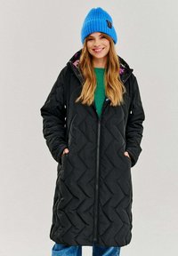 NAOKO DWUSTRONNY HERBARIUM  - Zimní kabát - black