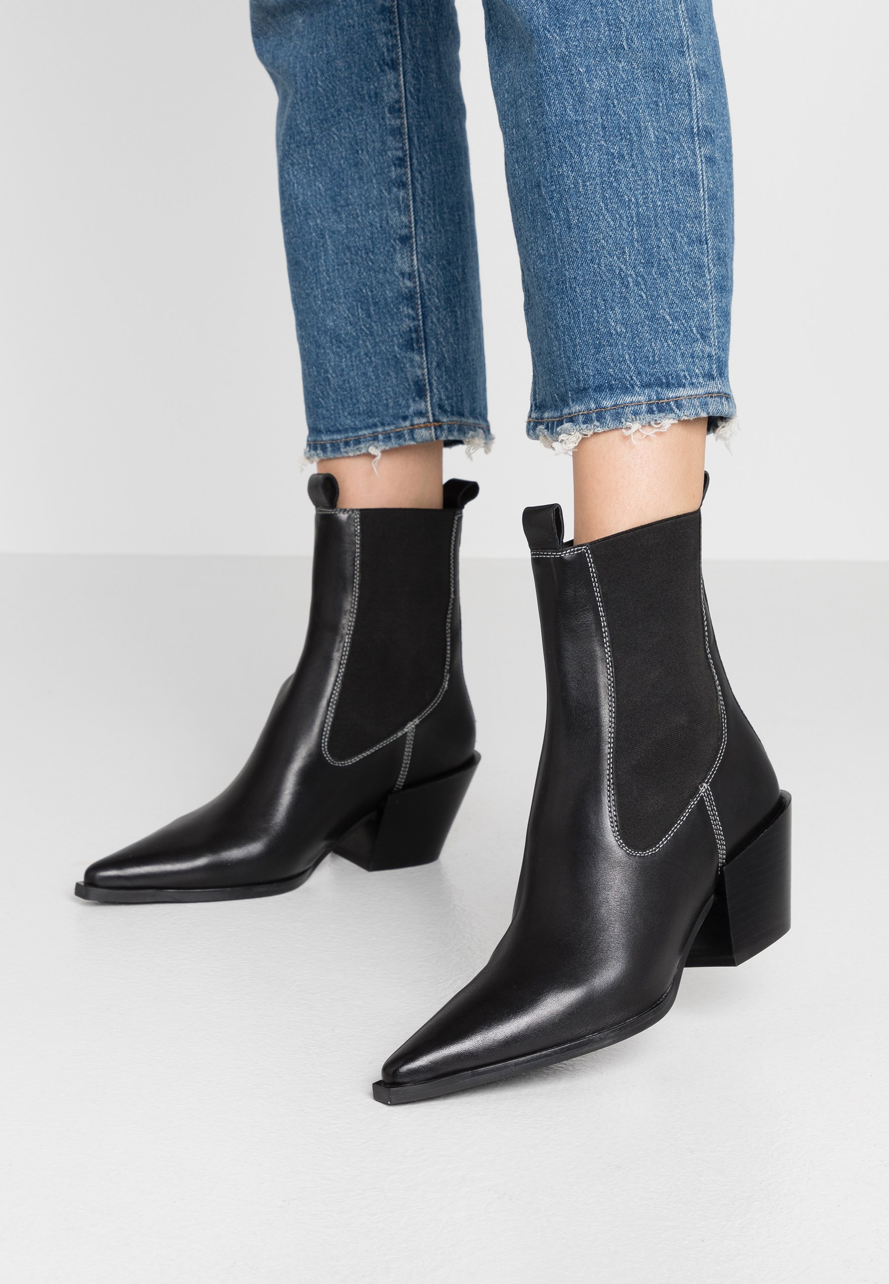 topshop western ankle boots