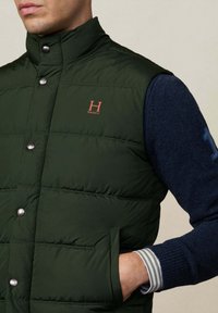 Hackett London Veste sans manches - duck green
