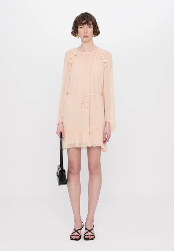 EXCLUSIVE IOLA DRESS - Day dress - peach3