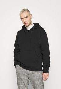 Jack & Jones JORBRINK HOOD - Kapuzenpullover - black
