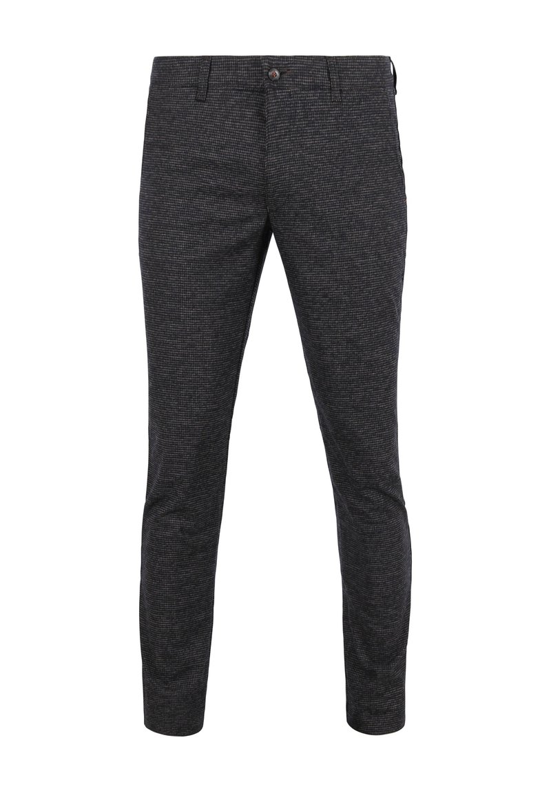 Suitable PICO CHECKERED - Chino - blauw donkerblauw