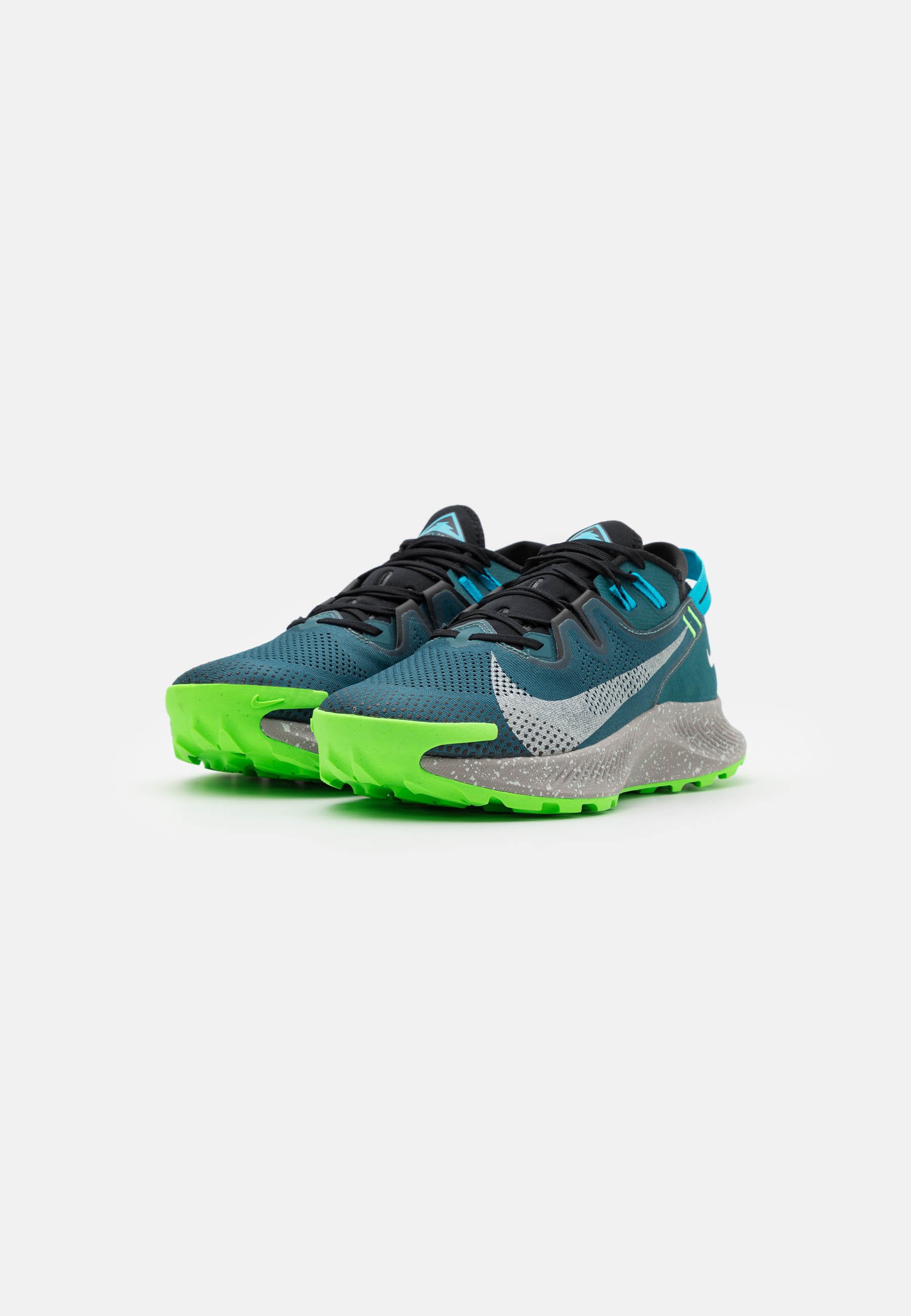 Nike Performance PEGASUS TRAIL 2 - Zapatillas de trail running - dark teal  green/light silver/black/verde oscuro - Zalando.es