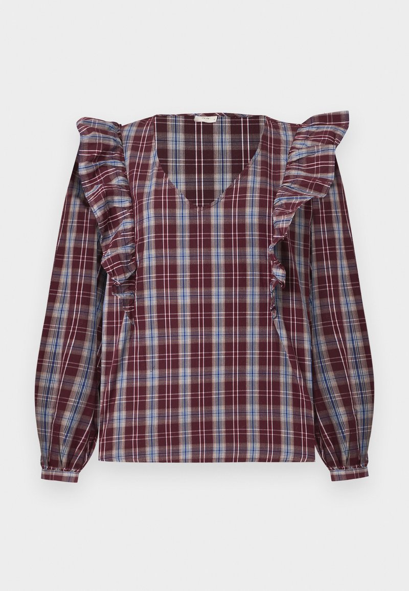 JDY Blouse bordeauxrood