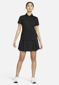 Nike Golf DRI-FIT VICTORY - Polokošeľa - black/white
