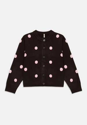 ONLY MINI, KMGROCA LIFE CARDIGAN - Жилетка - bracken