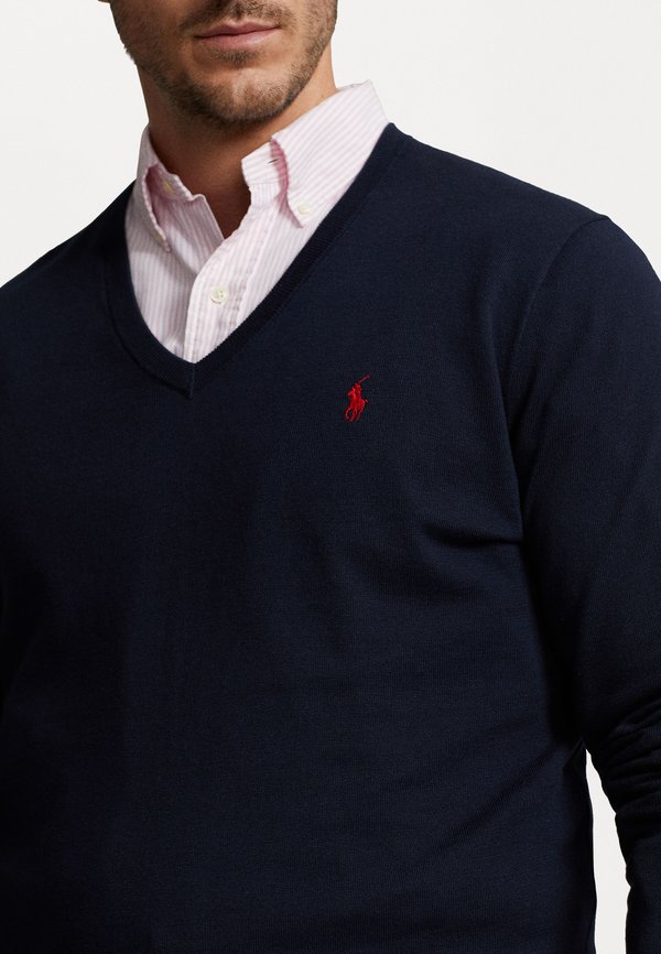 COTTON V-NECK SWEATER - Jumper2