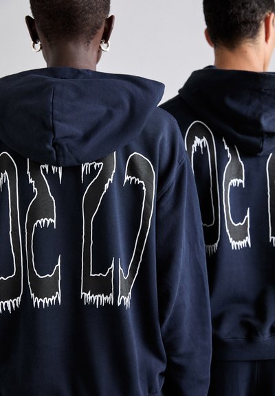 032c RÓZSA VICTORIA UNISEX - Hoodie - dark blue