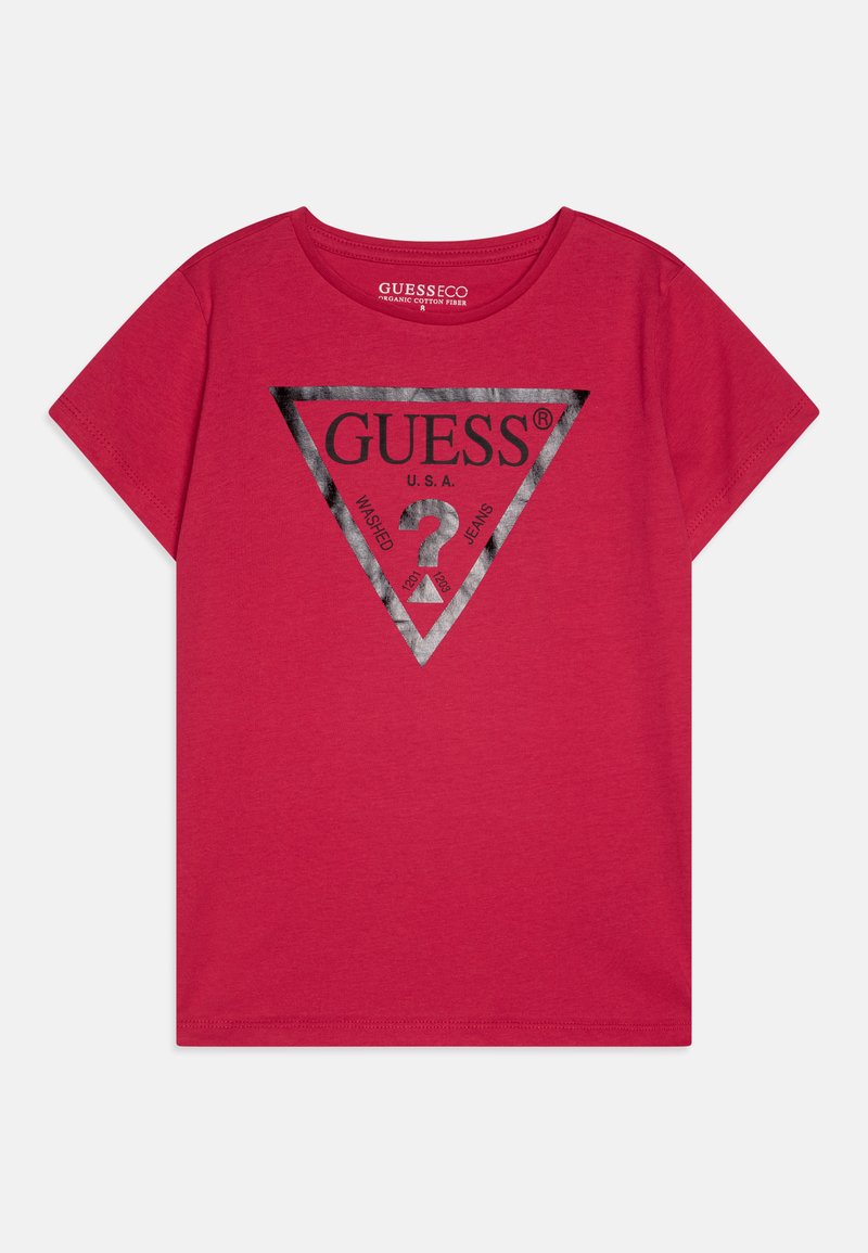 Guess CORE JUNIOR - Triko s potiskem - cherry passion