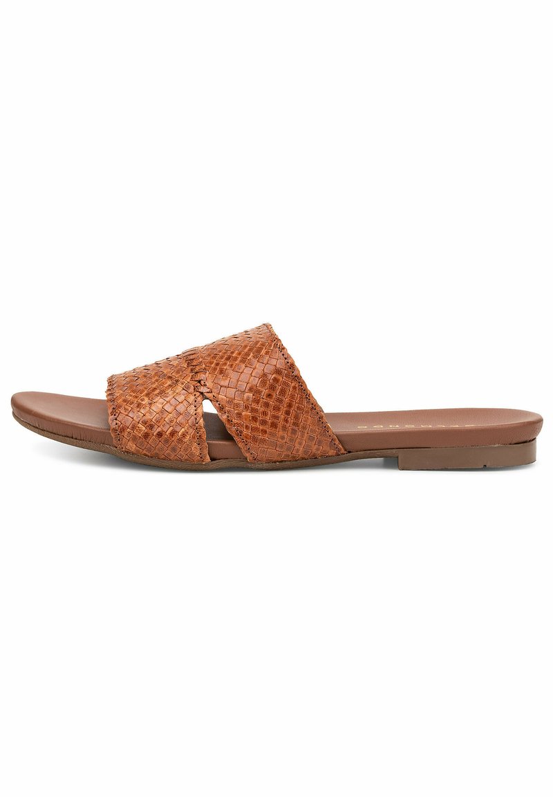 Damen Sneaker | Belmondo Pantolette flach brown/braun - TX28009 Damen Sneaker | Belmondo Pantolette flach brown/braun - TX28009