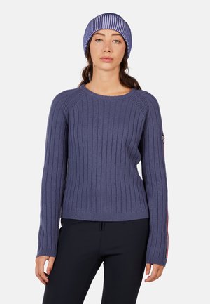 CORBYR CREWNECK - Strickpullover - true night blue