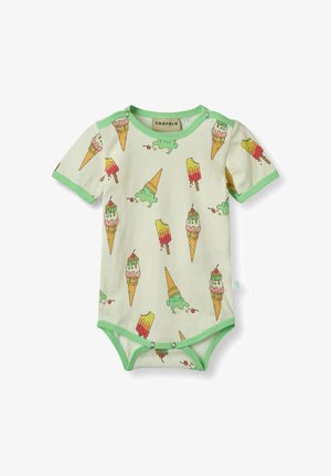 Småfolk SHORT-SLEEVED WITH ICE CREAM - Body - marsmallow