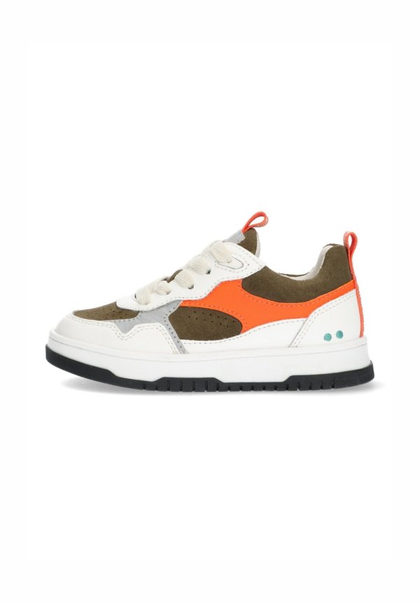BOB BAAS - Sneaker low - oranje wit groen