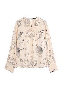 Bluse - beige