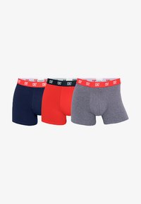 Niet geselecteerd, grey m/ red / navy