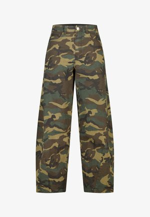 MS Mode, MS MODE JEANS NOT TRANSLATED - Wide leg - multi khaki