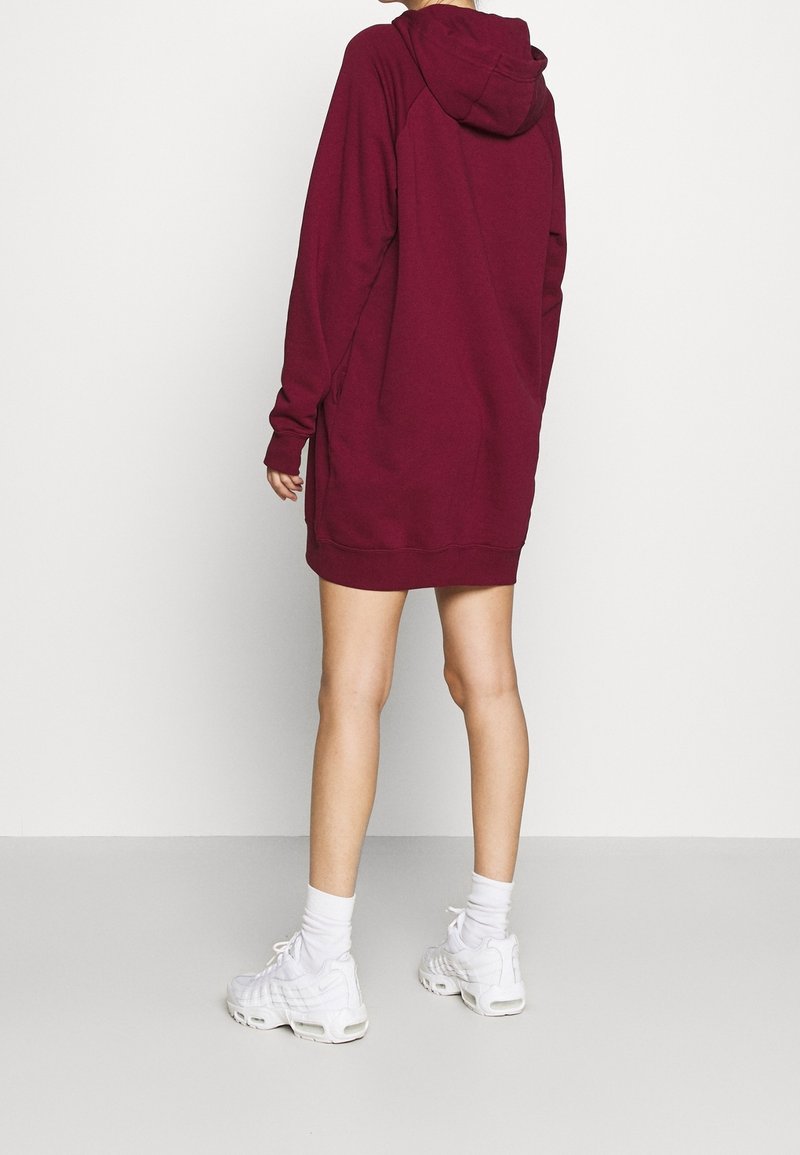 burgundy nike dress Nike Womens Python Long Sleeve Dress
