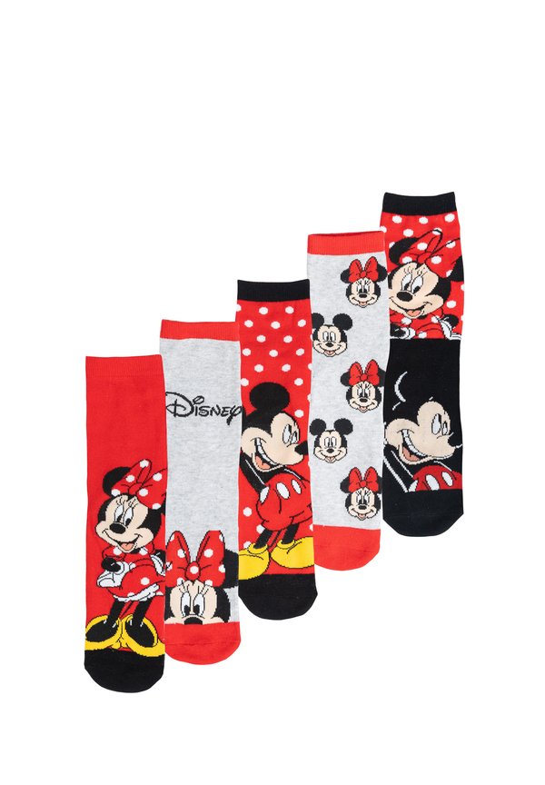 5ER PACK MINNIE MICKEY MOUSE - Socken - mehrfarbig