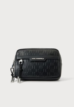 KARL LAGERFELD, K/MONOGRAM PERF - Чанта за кръста - black