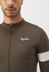 Rapha MENS CORE THERMAL LONG SLEEVE - Μπλούζα ποδηλασίας - deep coffee/white