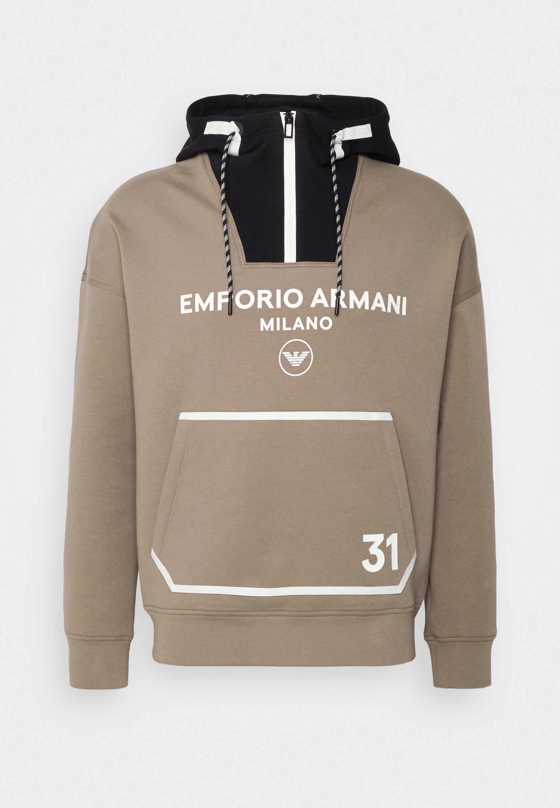 Sudadera Carhartt Wip Hombre Hooded Marron Claro