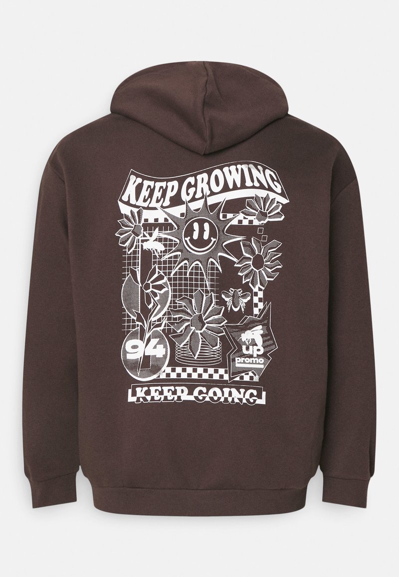 YOURTURN Hoodie bruin