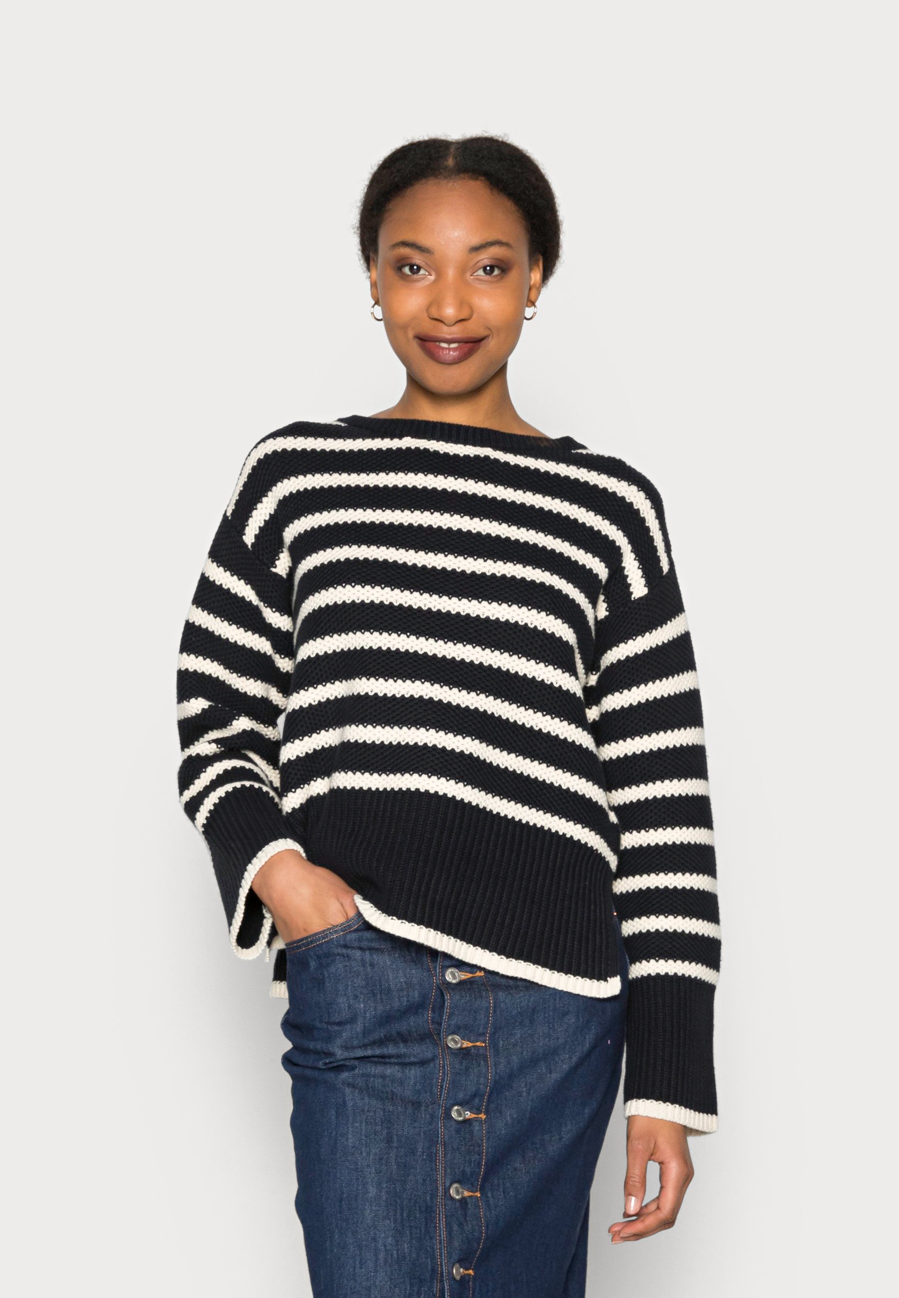 TOM TAILOR STRIPED - Jumper - soft 