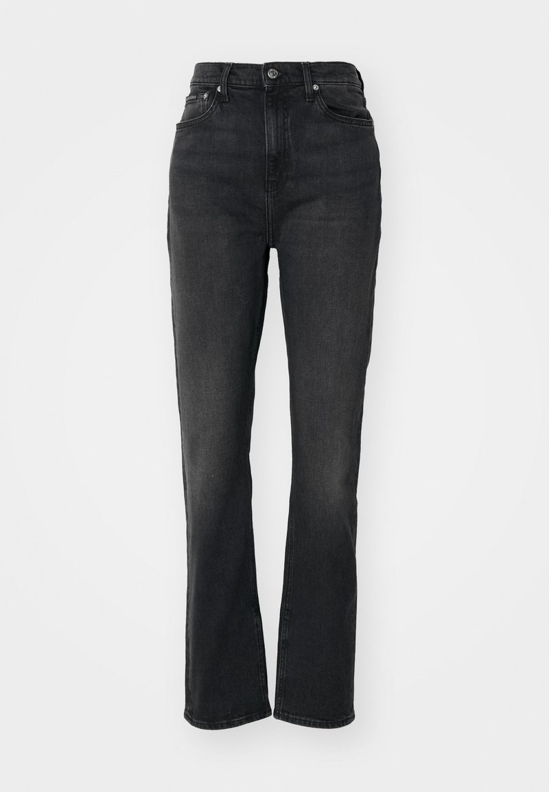 Calvin Klein Jeans Straight leg jeans zwart denim/blackdenim Calvin Klein Jeans Straight leg jeans zwart denim/blackdenim