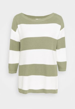 Strickpullover - khaki