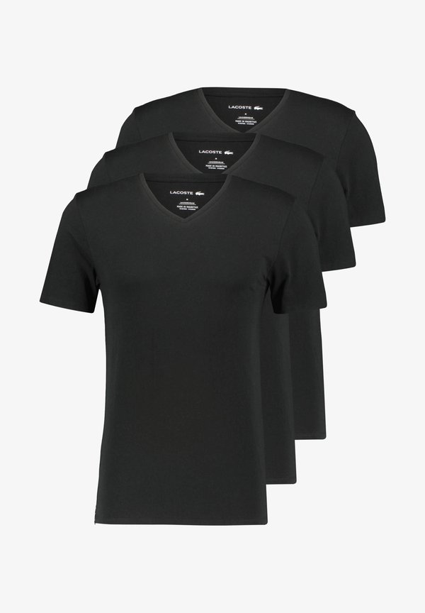 TEE 3 PACK - Undershirt - schwarz