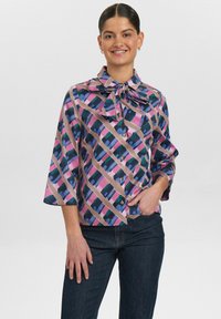 NUTARTY - Button-down blouse - pink cosmos