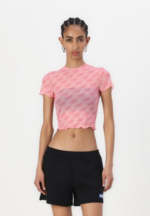 DALEANA - T-shirt con stampa - pink