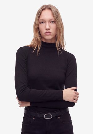 Koton, LONG SLEEVE T-SHIRT . - Long sleeved top - black